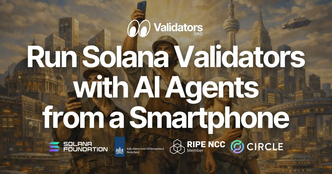 SLV AI Update — Launch and Operate Solana Validators Together with AI Agents from a Single Smartphone