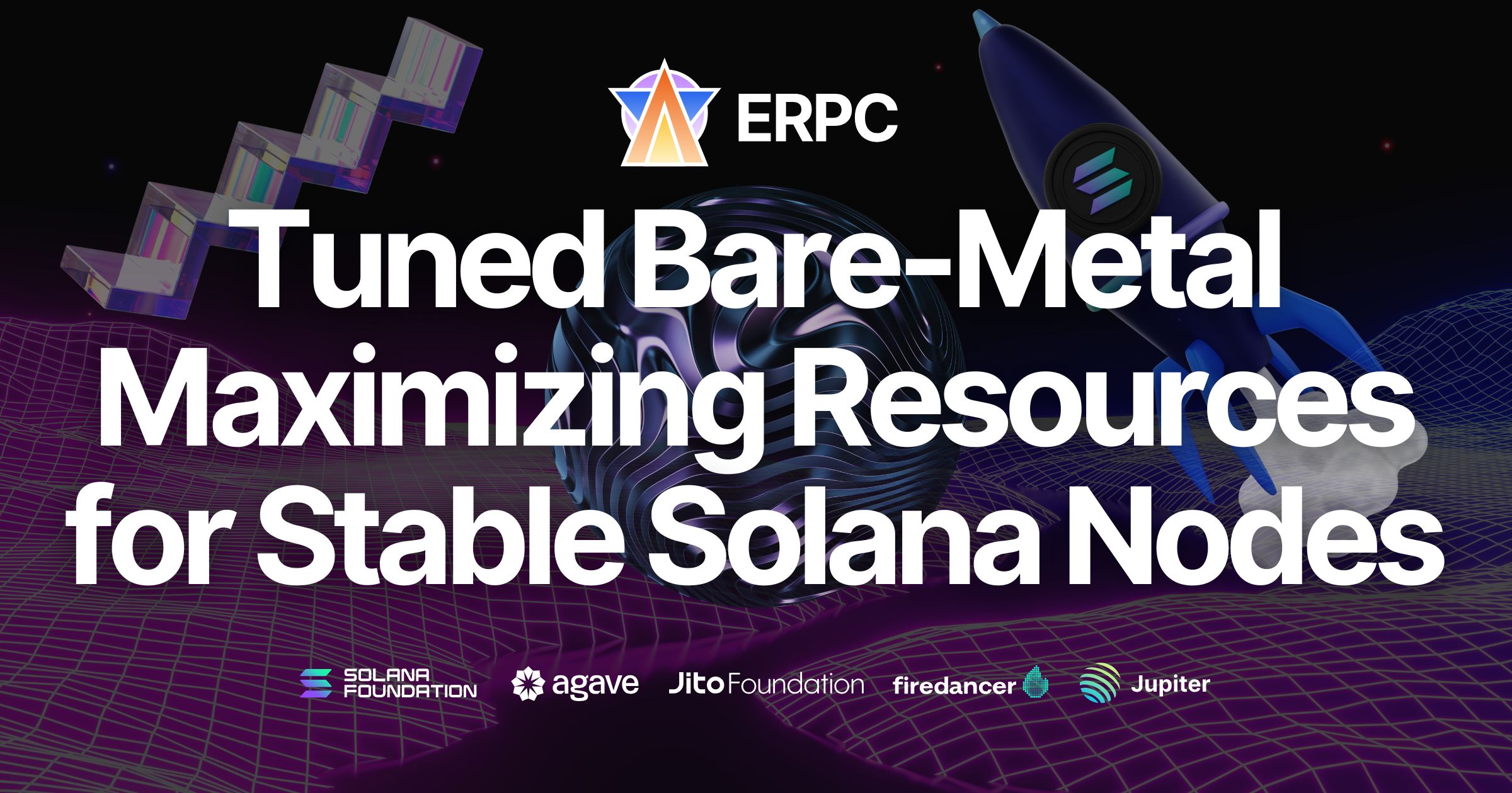 "Tuned Bare-Metal" 서비스 출시 — 서버 자원을 극대화해 안정적인 고속 Solana Validator 및 RPC 운영 지원