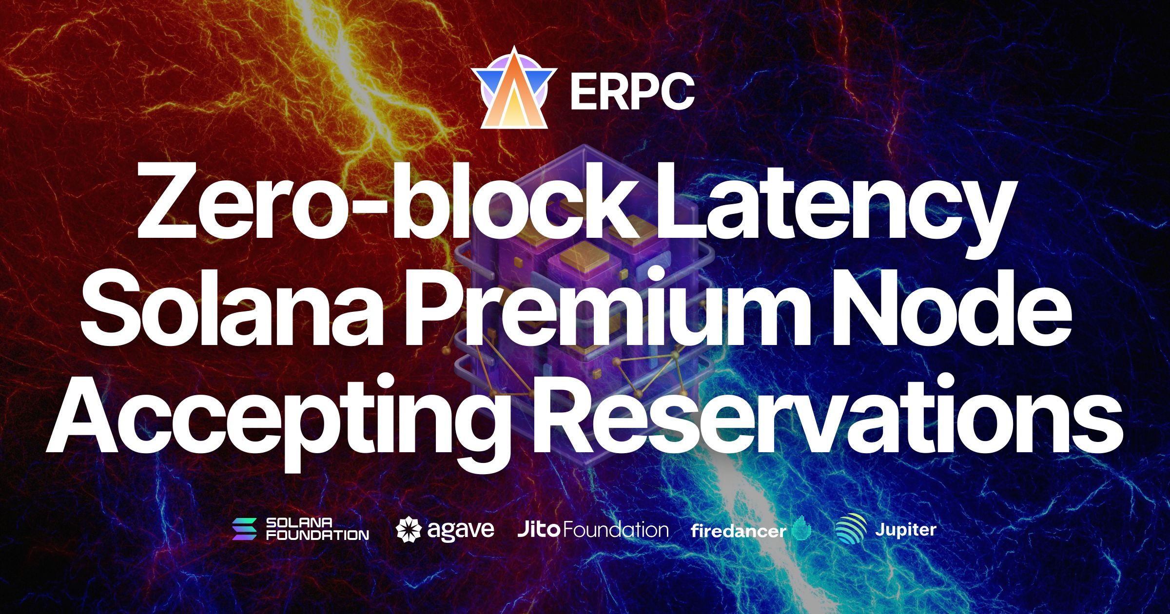 ERPC, 2025년 3월 Zero-block Latency Solana 프리미엄 RPC 출시 — 지금 사전 예약 접수 중