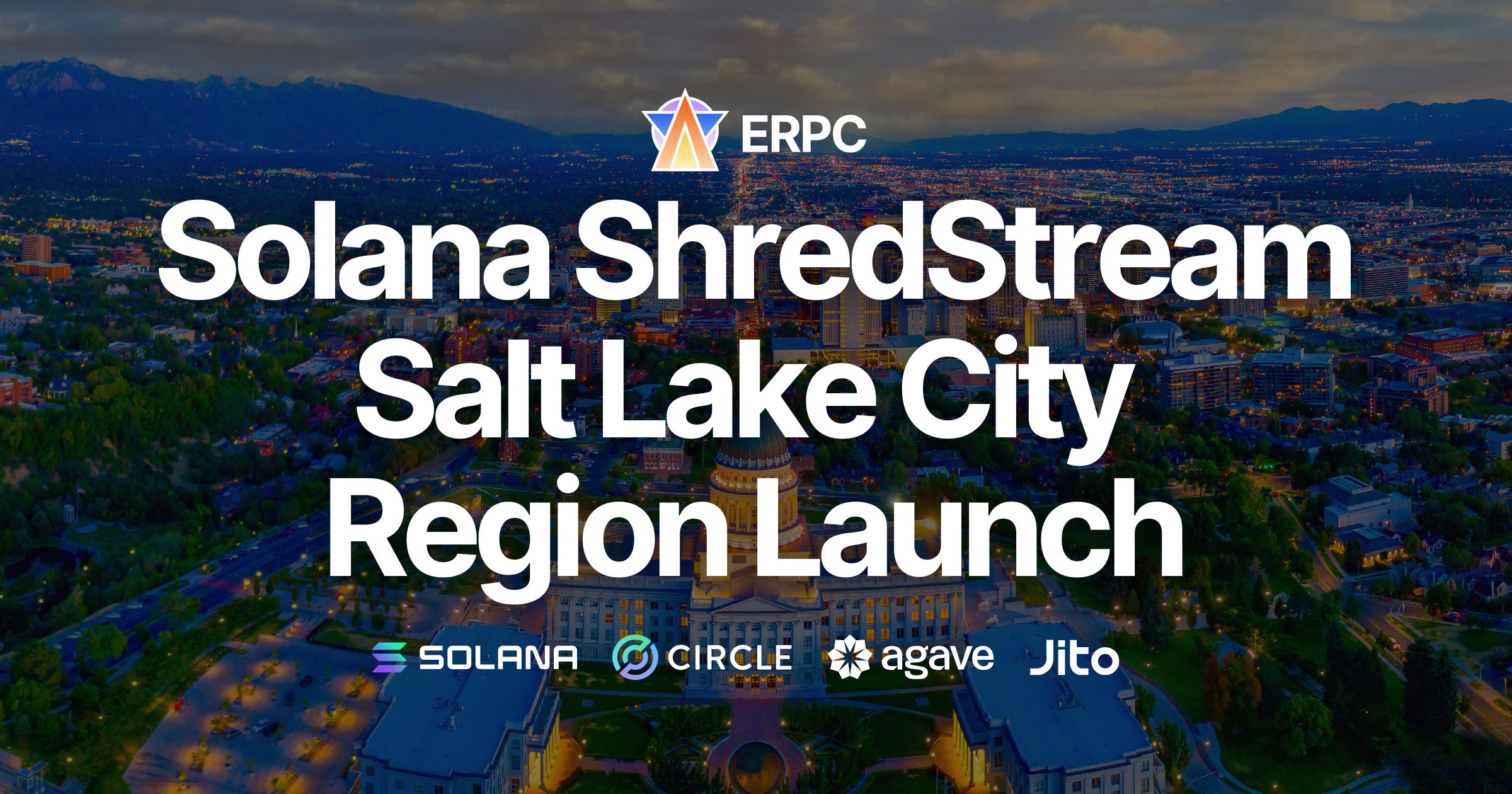ERPC erweitert den beliebten dedizierten Solana-ShredStream um die Region Salt Lake City