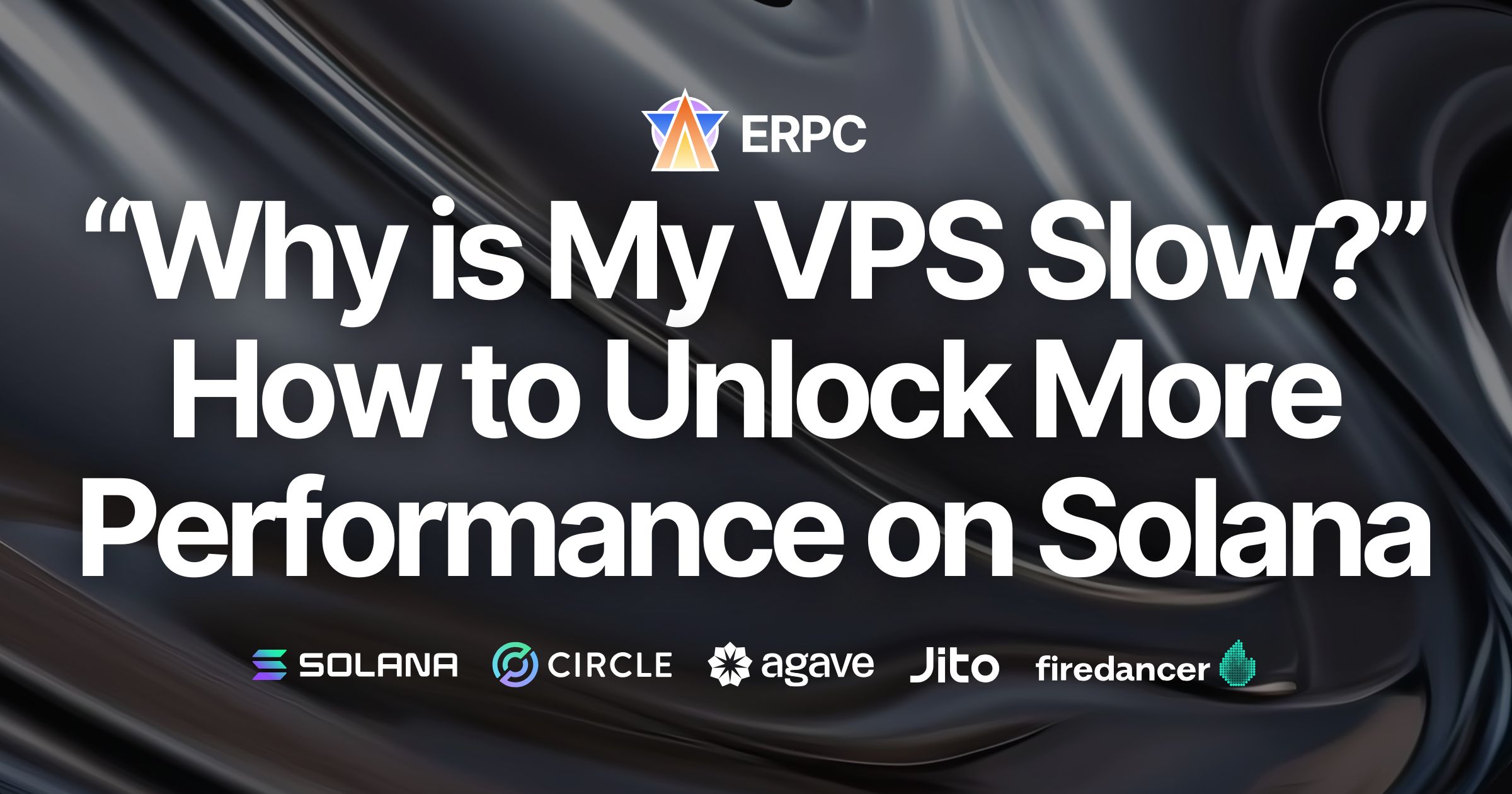 «Почему мой VPS работает медленно?» Как получить больше производительности на Solana