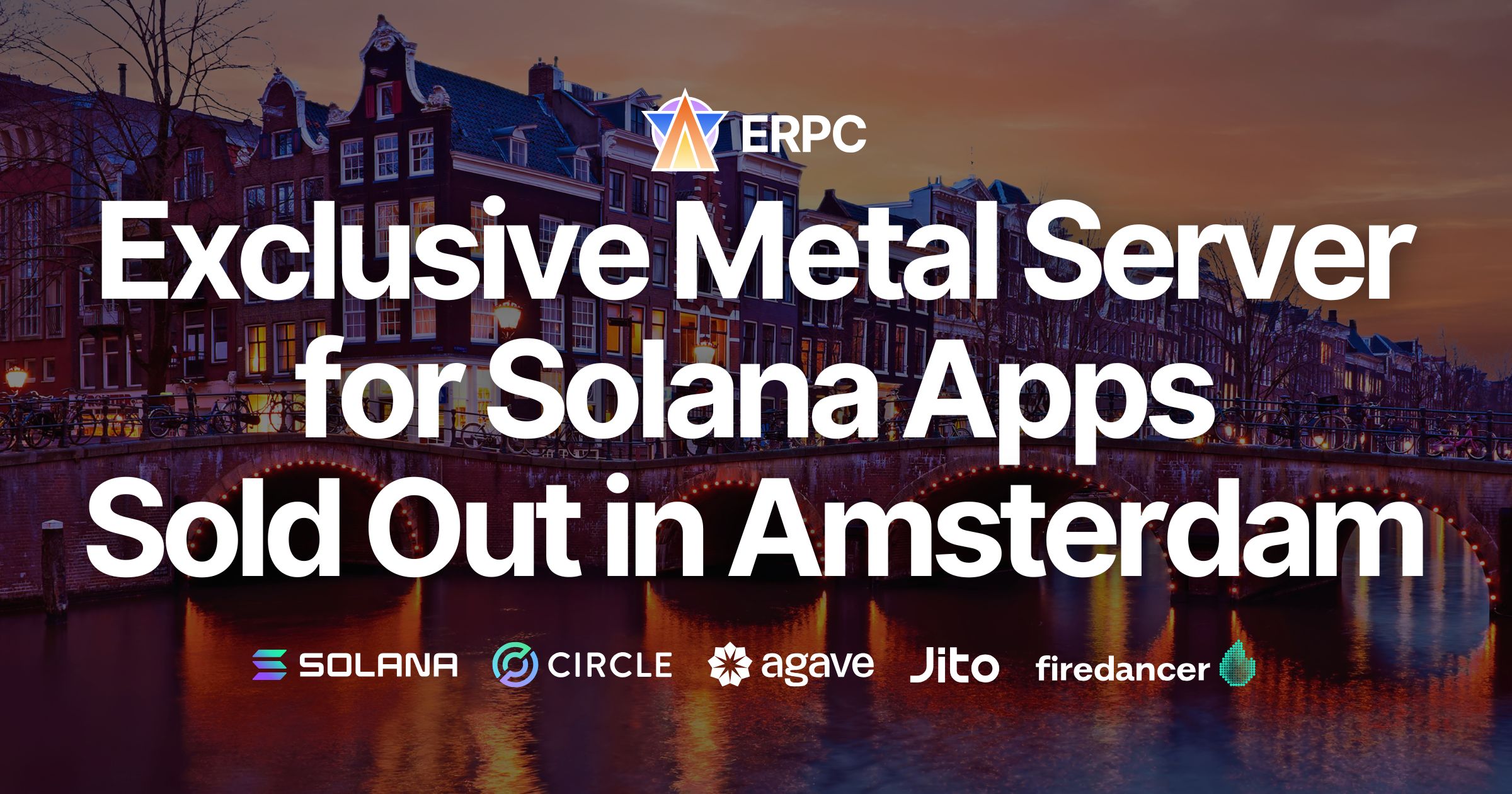 Выделенные Metal-серверы ERPC для Solana Apps в Амстердаме полностью распроданы, закупки Ryzen усилены