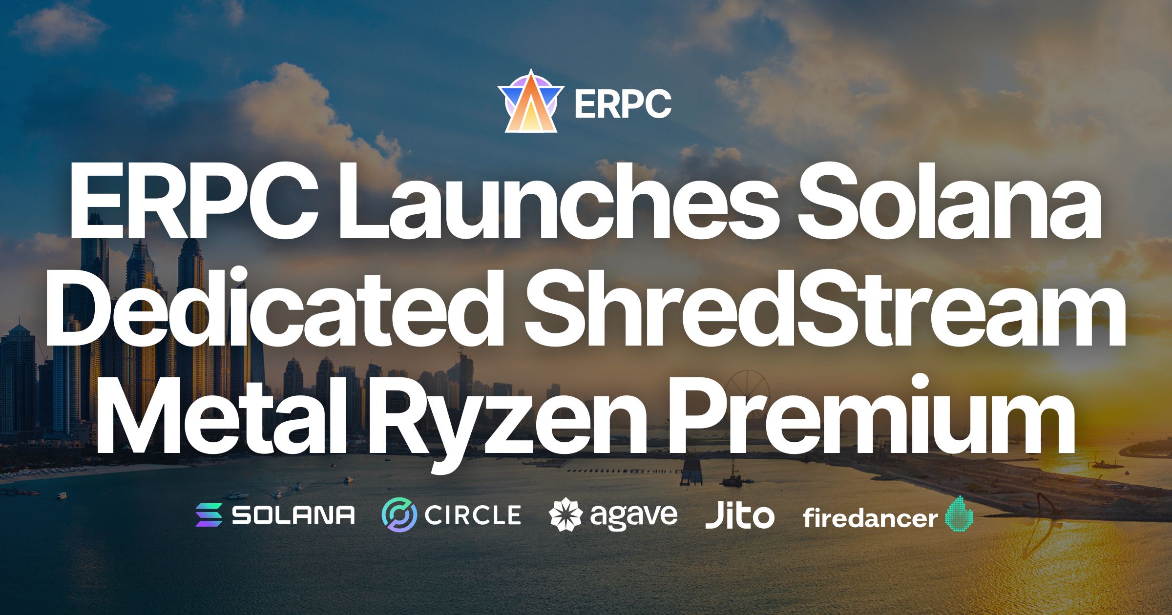 ERPC Ra Mắt ShredStream Chuyên Dụng Metal Ryzen Premium Cho Solana; Có Hàng Giới Hạn Tại Khu Vực New York Vốn Đã Hết Hàng