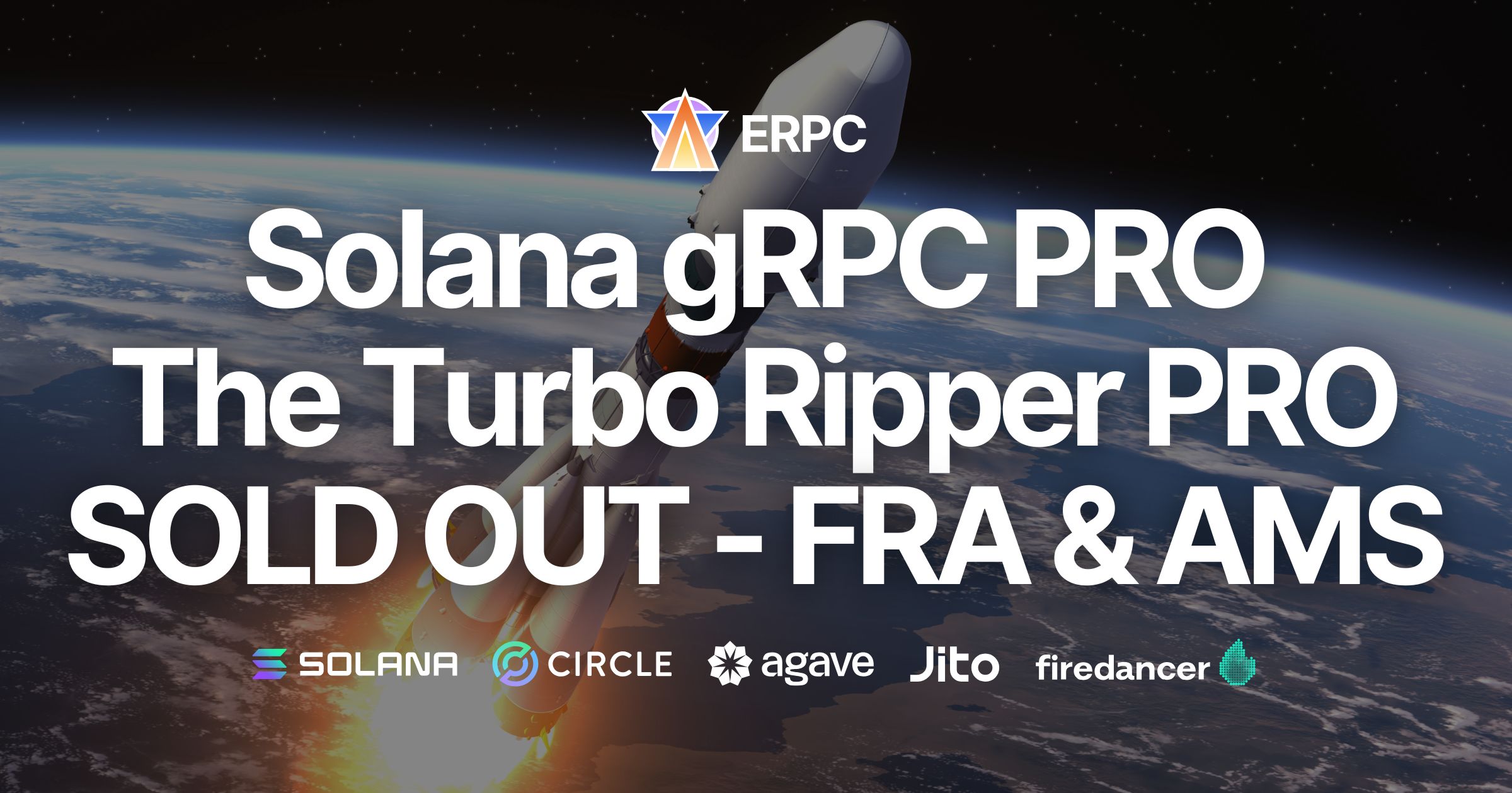 ERPC, Frankfurt·Amsterdam Dedicated gRPC PRO 및 The Turbo Ripper PRO 완판 발표 — 다음 재입고 일정