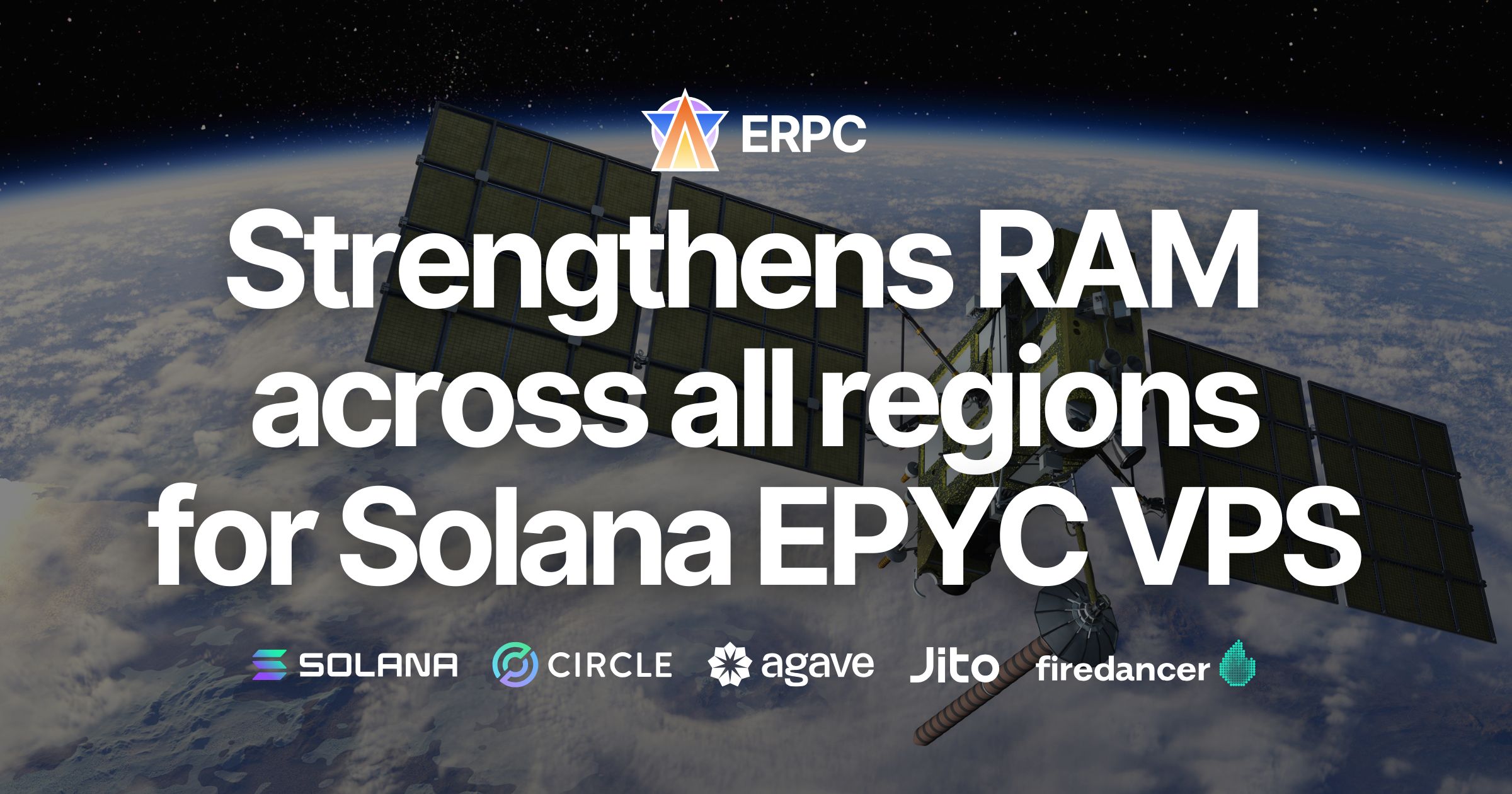 ERPC meningkatkan RAM di seluruh daerah untuk EPYC VPS untuk Solana aplikasi, lebih lanjut memperkuat stabilitas puncak-waktu