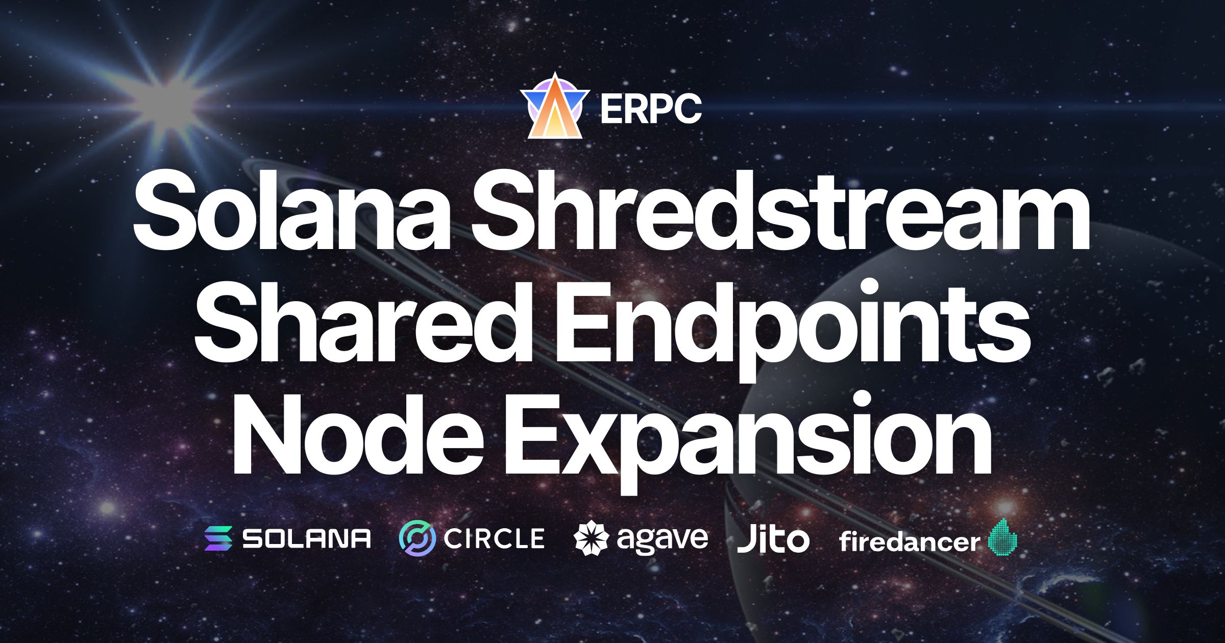 ERPC skala Solana Shredstream titik-titik akhir bersama dengan ekspansi node di kota-kota kunci, semakin memperkuat puncak ketahanan dan latensi rendah