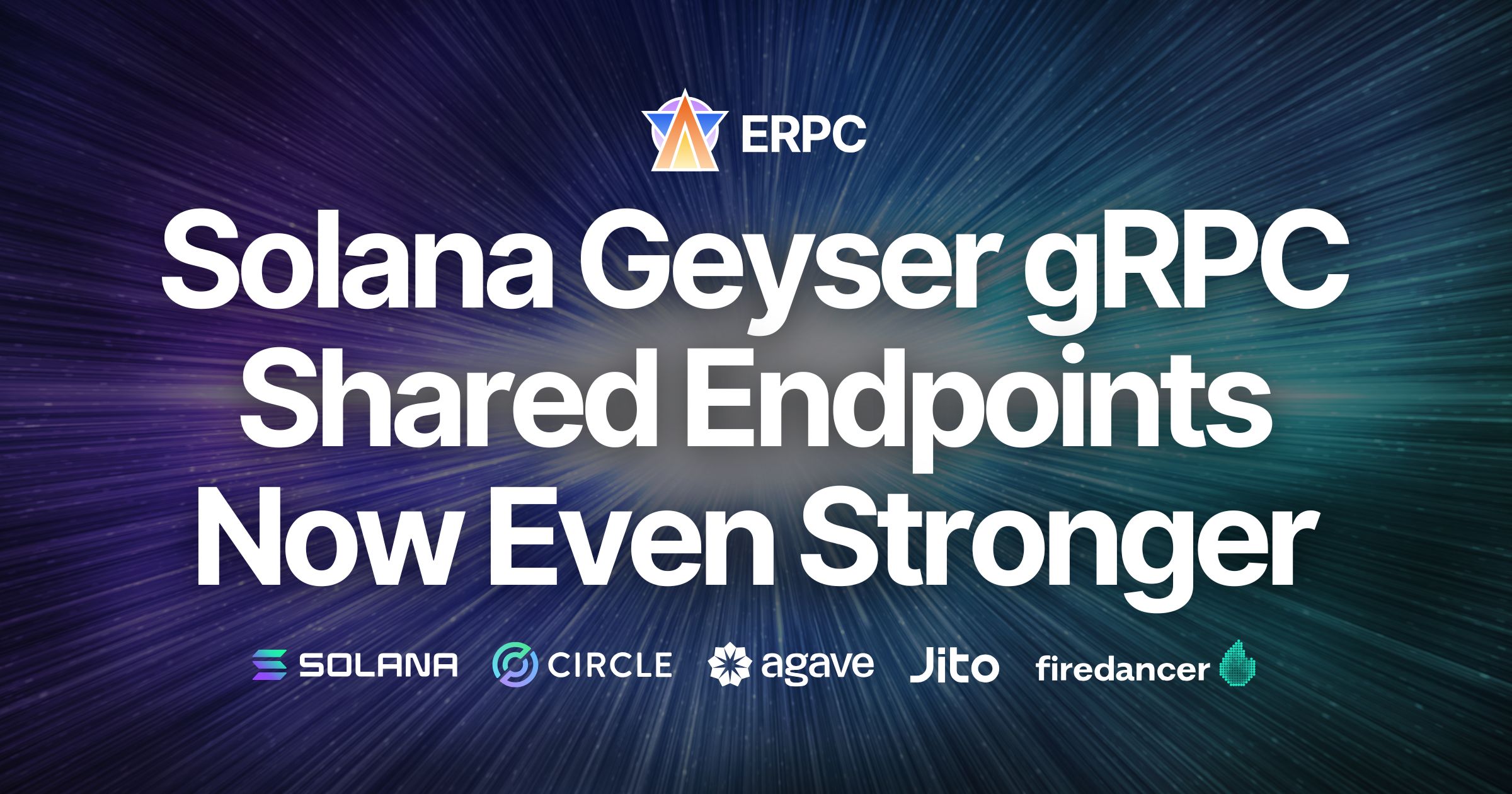 ERPC Tambahkan Nodes Penampilan Tinggi Frankfurt dan Amsterdam untuk Solana Geyser gRPC Endpoints Bersama