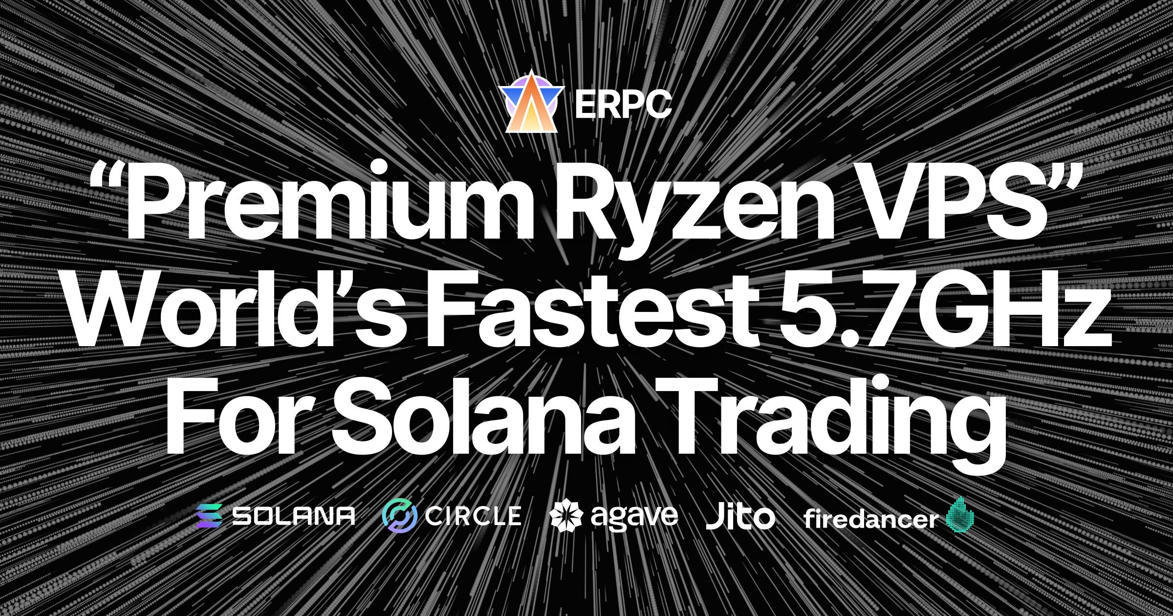 ERPC 发布面向交易应用优化的 "Premium Ryzen VPS"，采用全球最快 5.7GHz 主频和零超配设计，覆盖所有区域