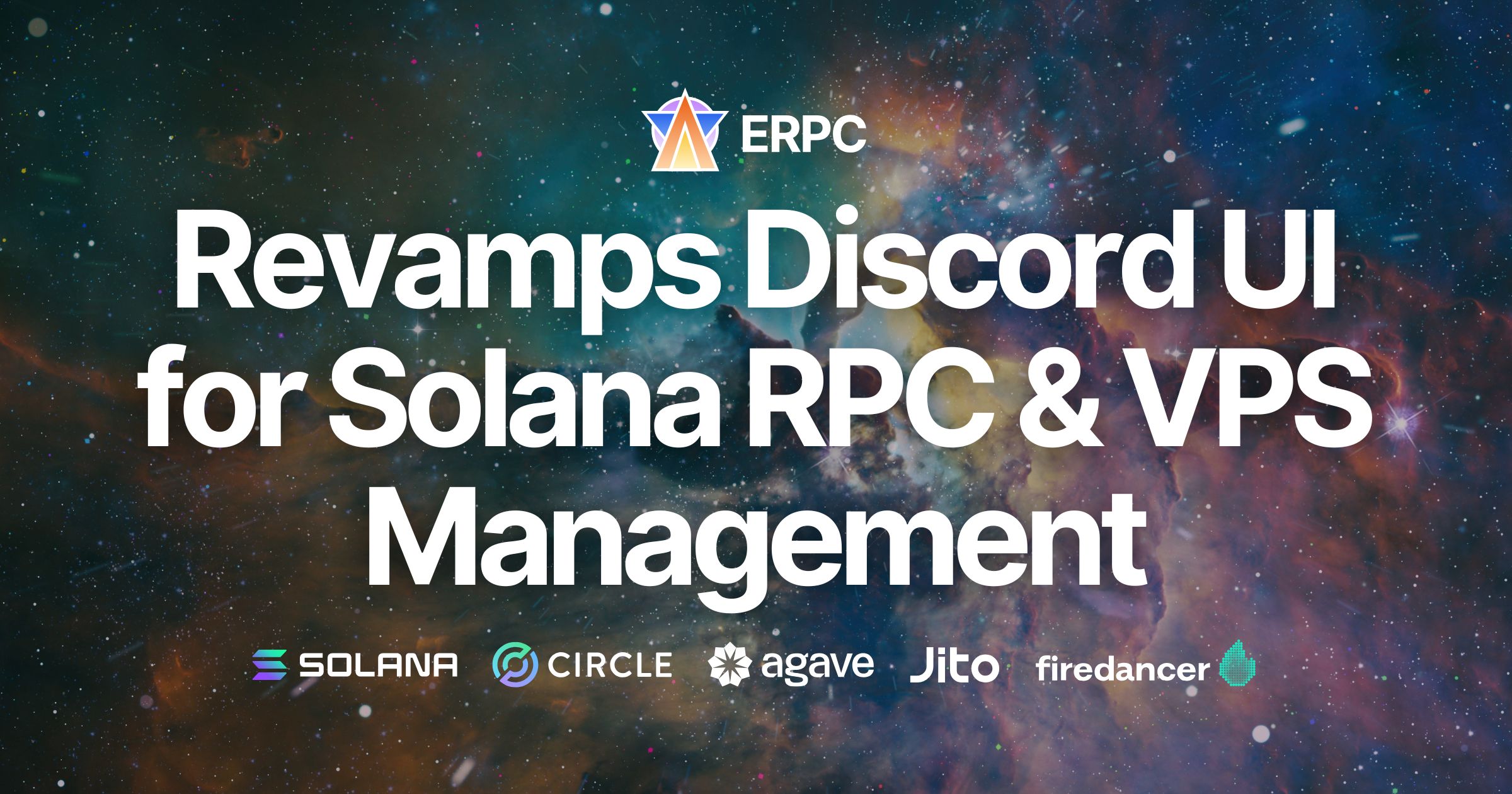 ERPC vernieuwt Validators DAO Discord Dashboard voor Solana RPC- en VPS-beheer, met verbeterde bruikbaarheid door doelgerichte UI