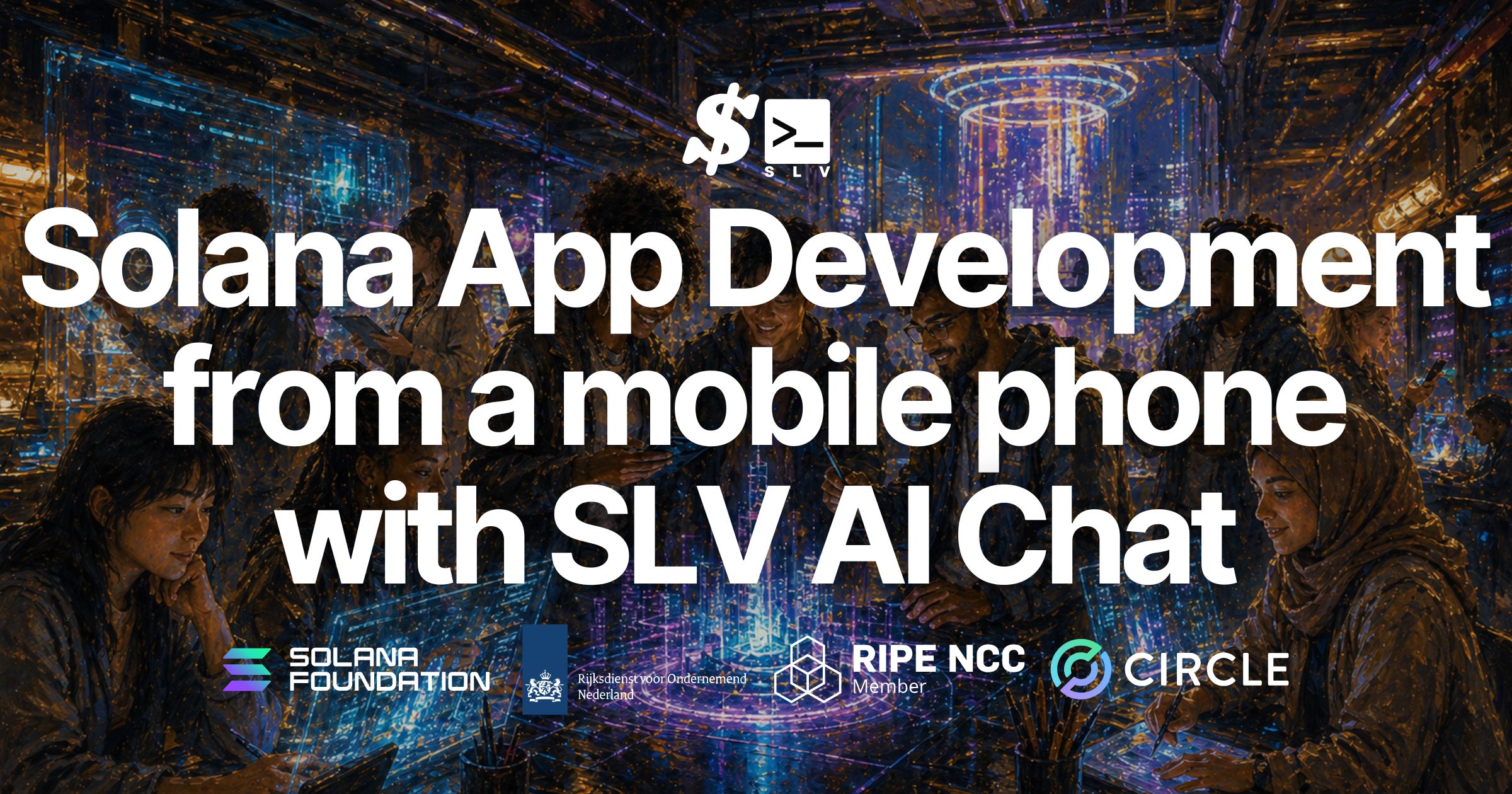 SLV Releases an Open-Source Environment for Starting Solana App Development from a Single Smartphone — SLV AI Chat Brings Stable Multilingual Input on Mobile