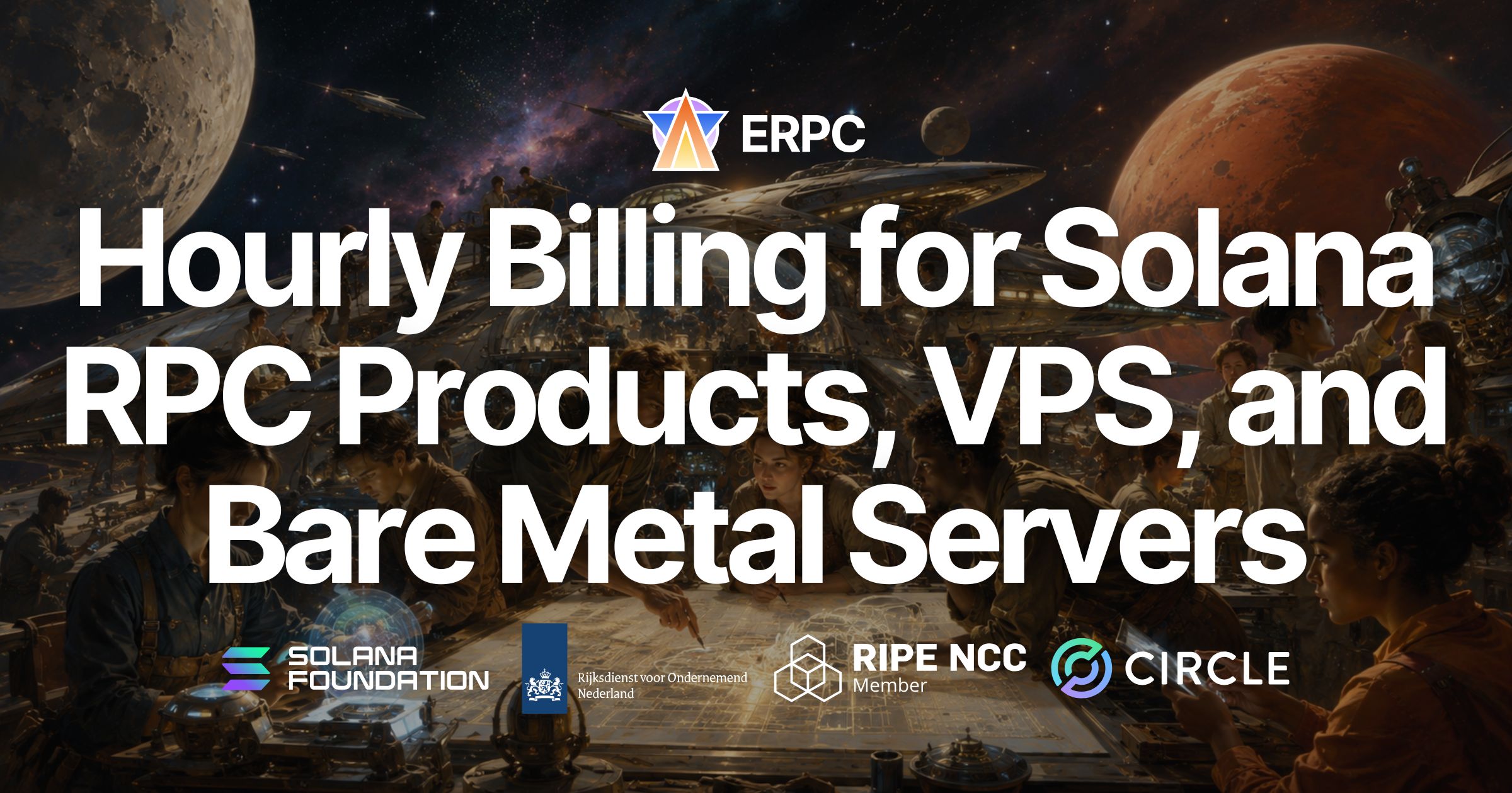 ERPC Launches Hourly Billing for Solana RPC Products, VPS, and Bare Metal Servers — Try Solana-Optimized Infrastructure from One Hour