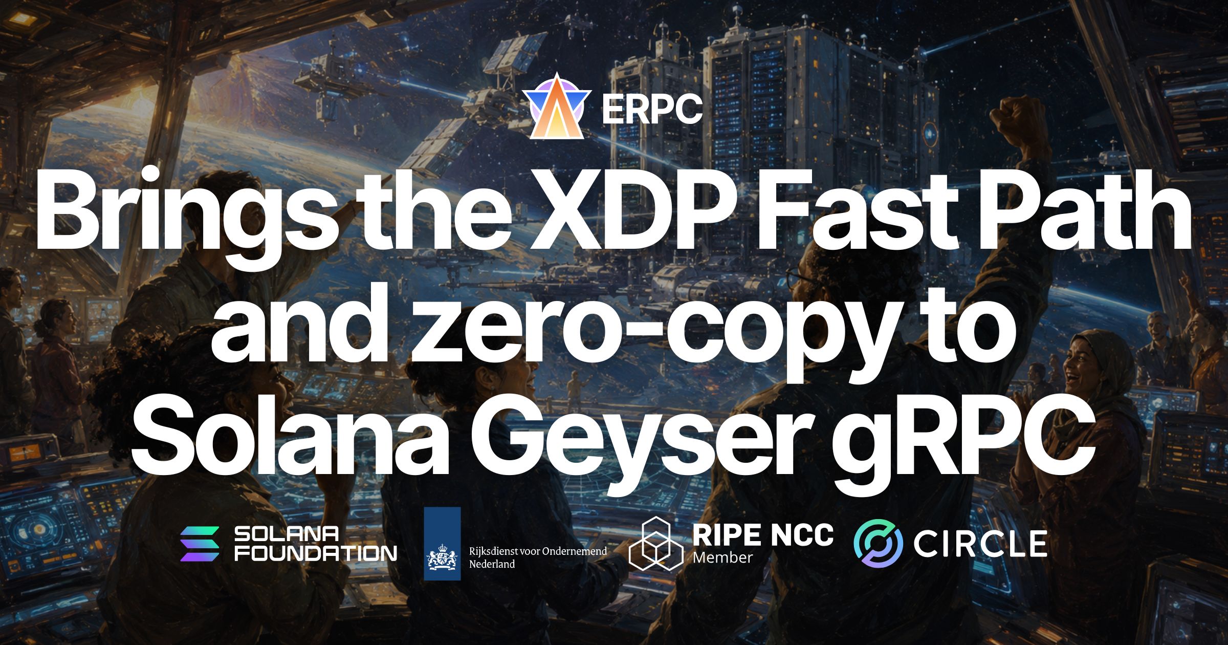 ERPC ने न्यूयॉर्क (NY) रीजन के अपने Solana Geyser gRPC में XDP फास्ट पाथ और zero-copy को प्रोडक्शन में उतारा — p99 पर लगभग 530ms का डिलीवरी-लैग अंतर पुष्ट