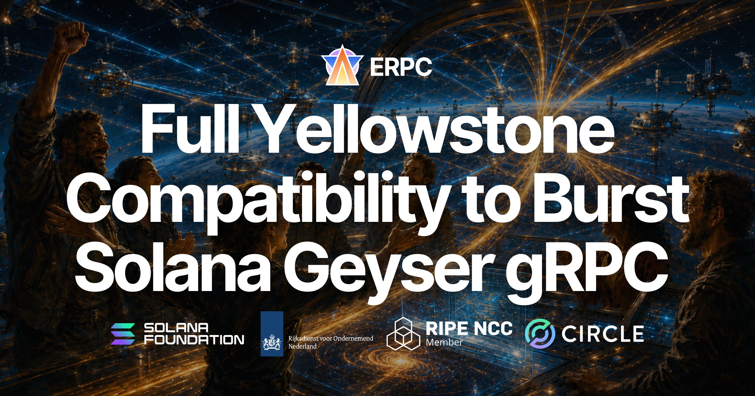 ERPC เพิ่มการรองรับ Yellowstone อย่างเต็มรูปแบบให้กับ Burst ไลน์ที่เร็วที่สุดของ Solana Geyser gRPC แบบแชร์ — ยืนยันแล้วว่ารับข้อมูลได้เร็วกว่า endpoint Standard / Premium ที่ Frankfurt ราว 400–500ms